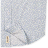 Linen Short Sleeve Shirt, Blue