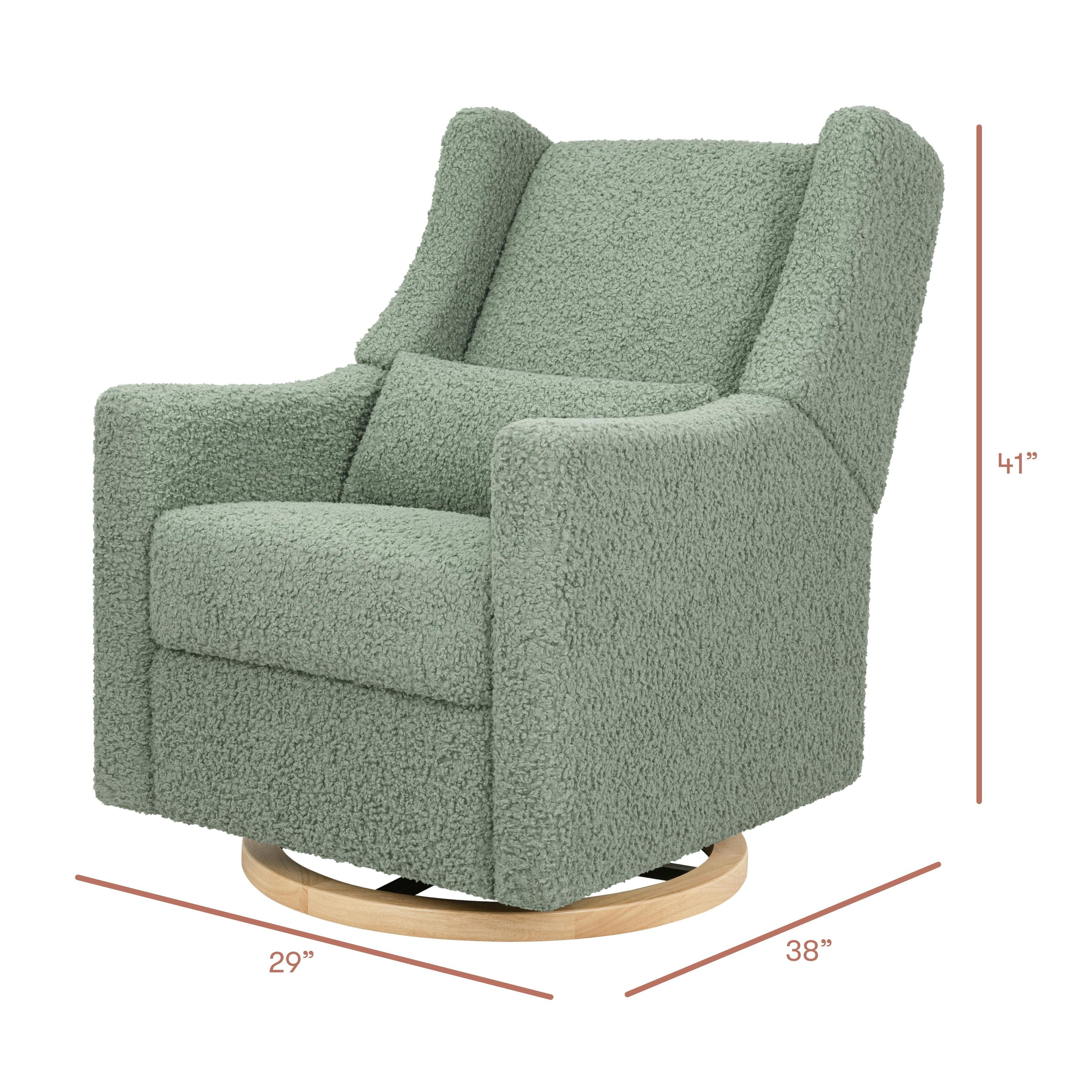 Kiwi Electronic Recliner and Swivel Glider with USB port