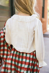 Mini Constance Blouse in Ivory