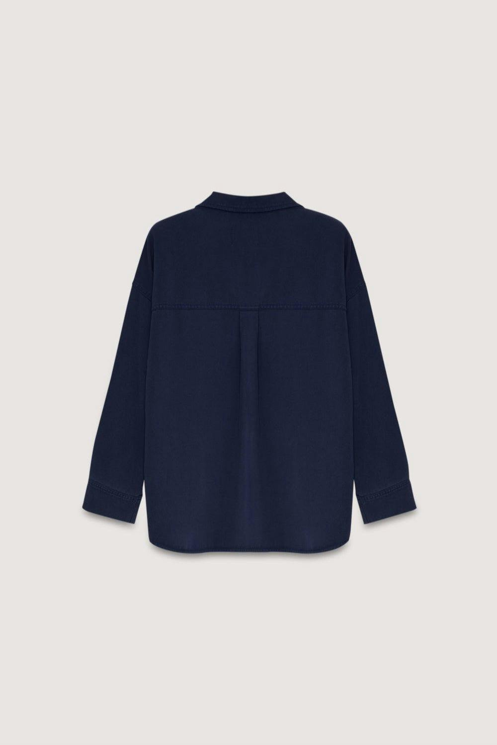 TNS Tencel Woman Shirt Infinite Navy_Sampling
