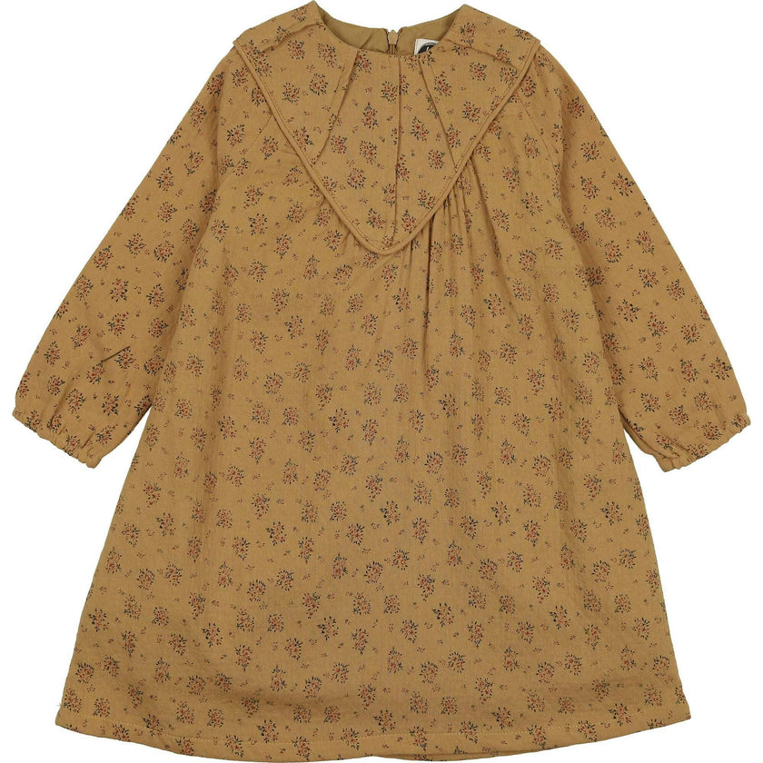 Winter Forest Long Sleeve Drop Shoulder Comfort Fit Dress