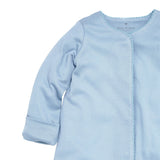 Organic Pima Baby Gown Blue