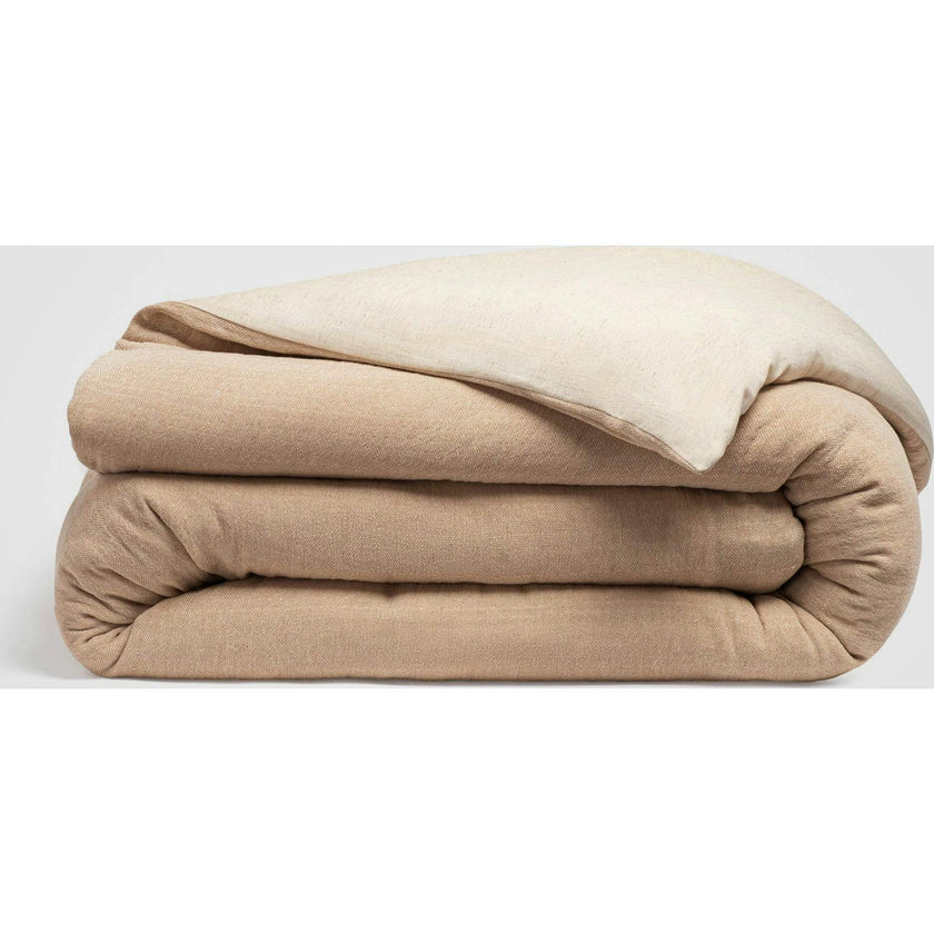 Sand Linen Duvet Cover, Beige