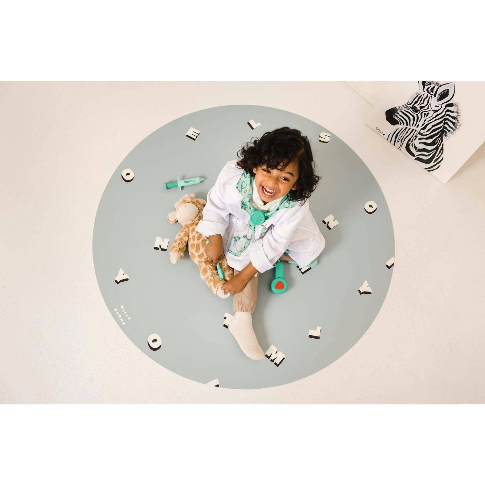 Catch All Mat for Mealtime & Playtime Mess