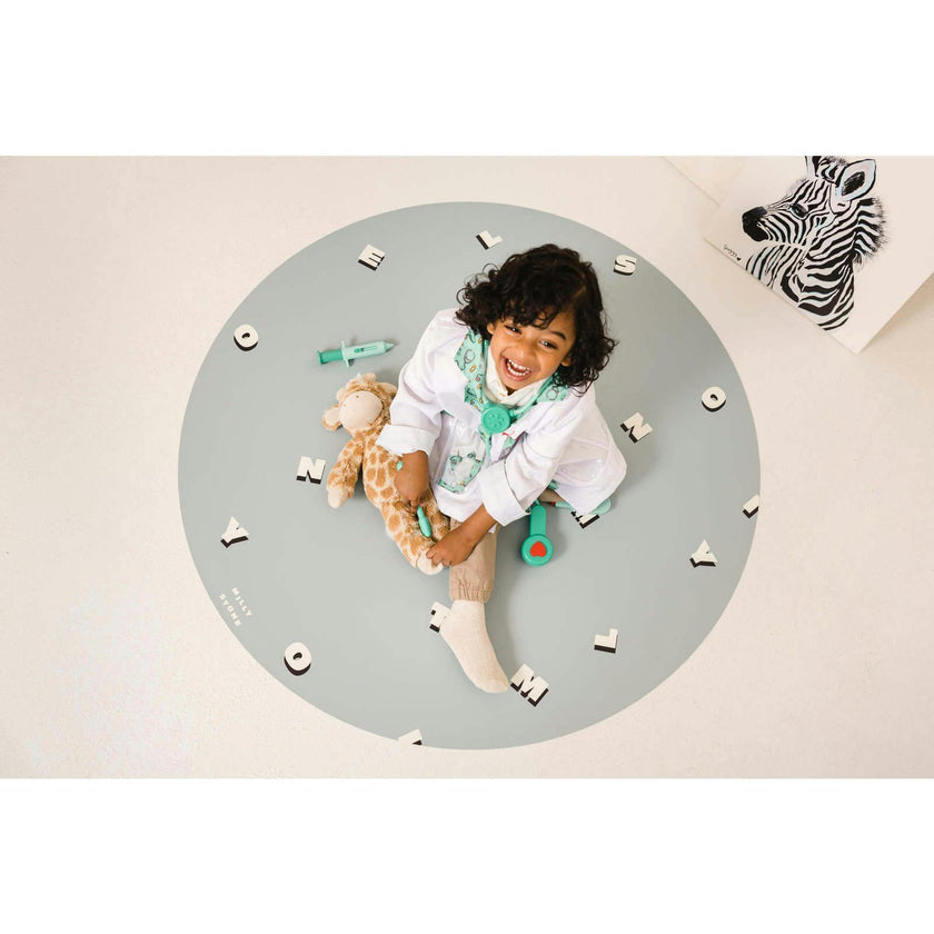 Catch All Mat for Mealtime & Playtime Mess