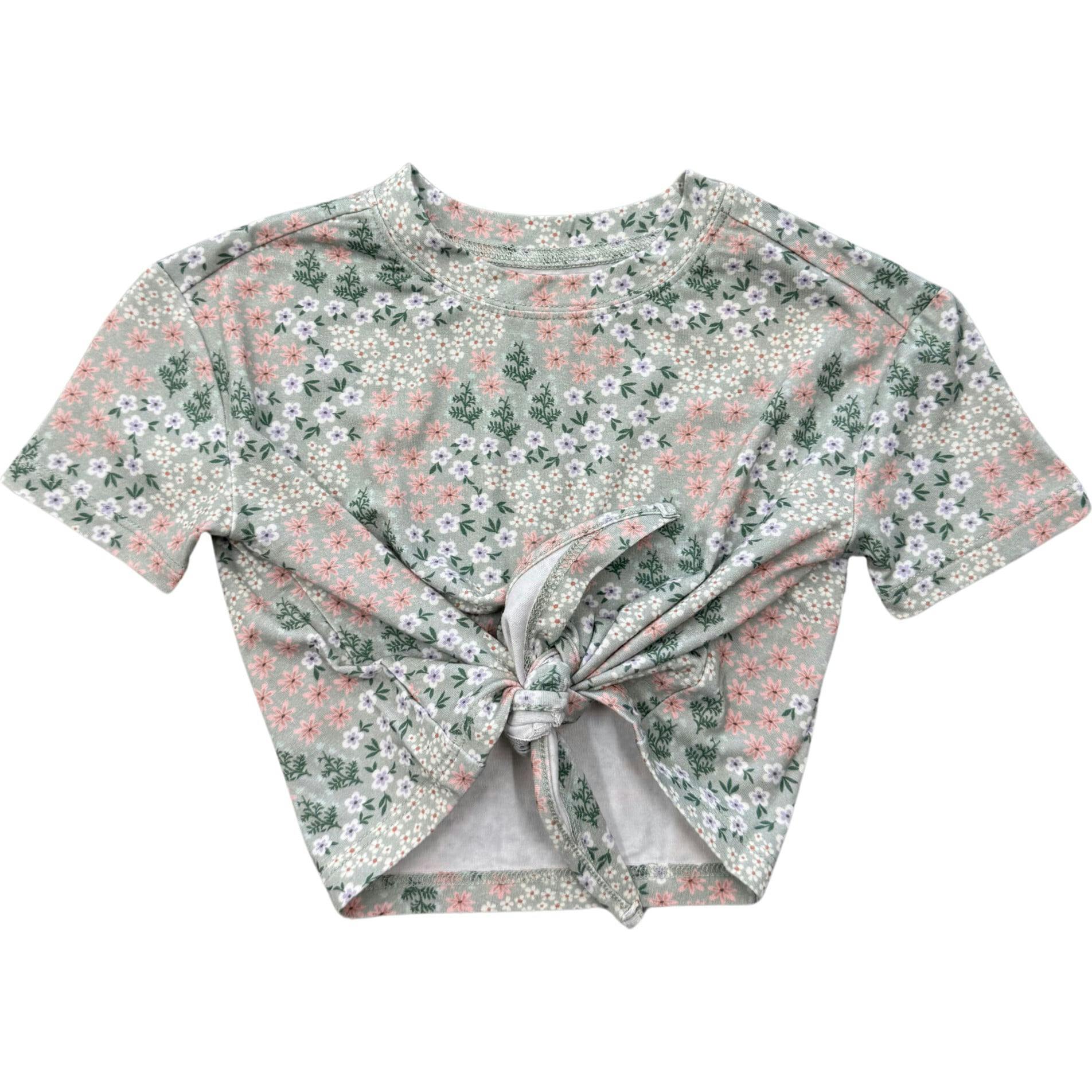 Girl's Tie Front Shirt