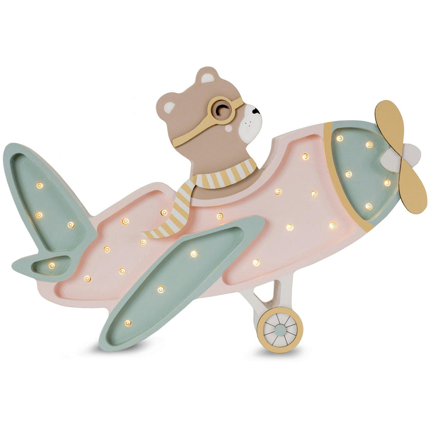 Little Lights Vintage Plane Lamp