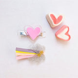 Lilies & Roses- Angel Wing Silver Clip