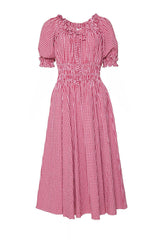 Jessie Dress in Red Gingham