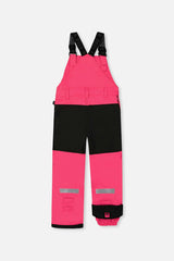 Play Overall Snow Bib Bright Pink