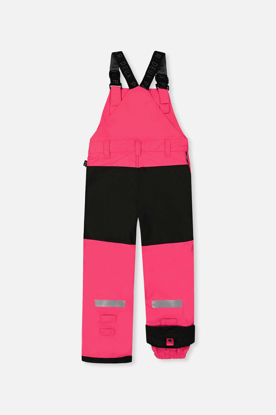 Play Overall Snow Bib Bright Pink