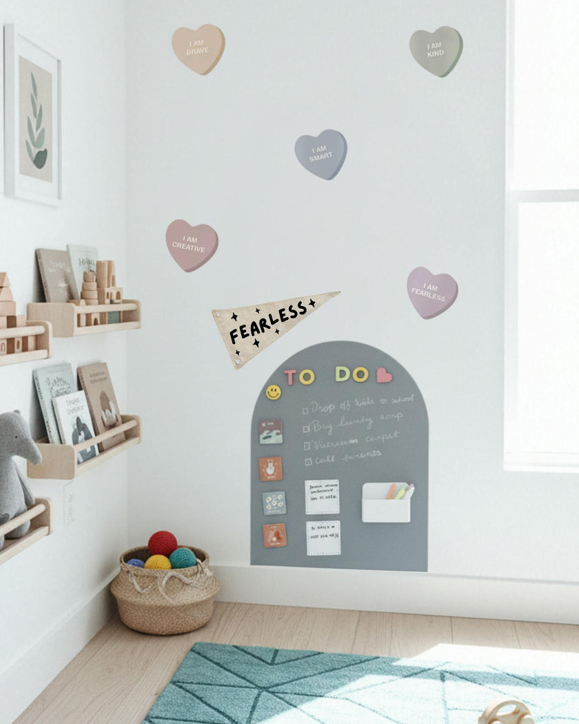 MINI Magic Playwall - Arch Magnetic Art Wall Decal for Small Spaces