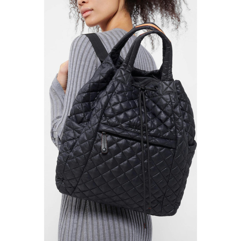 Black Metro Convertible Backpack