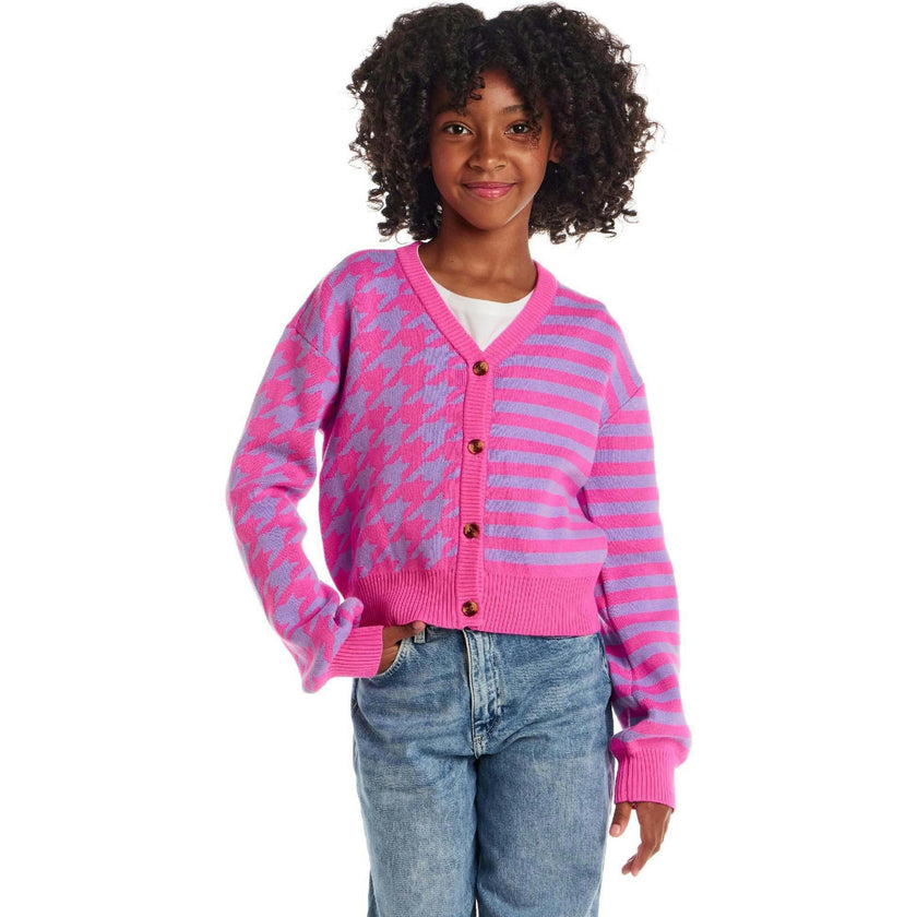 Big Kids Stripe Cardigan