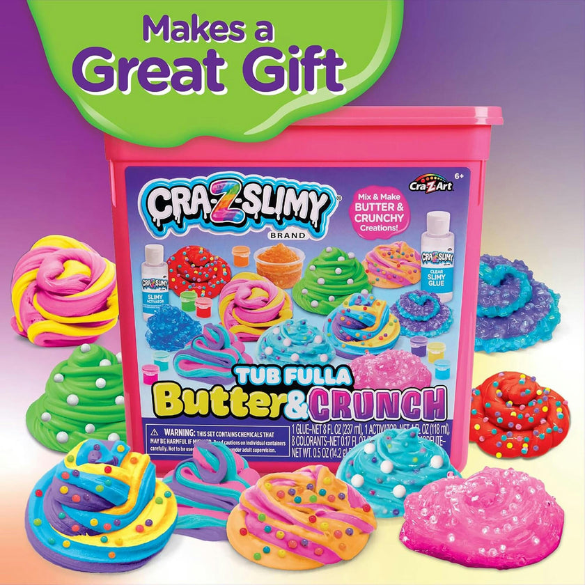 Cra-Z Slimy: Tub Fulla Butter & Crunch