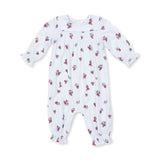 Alyssa Floral - Smocked Long Sleeve Romper