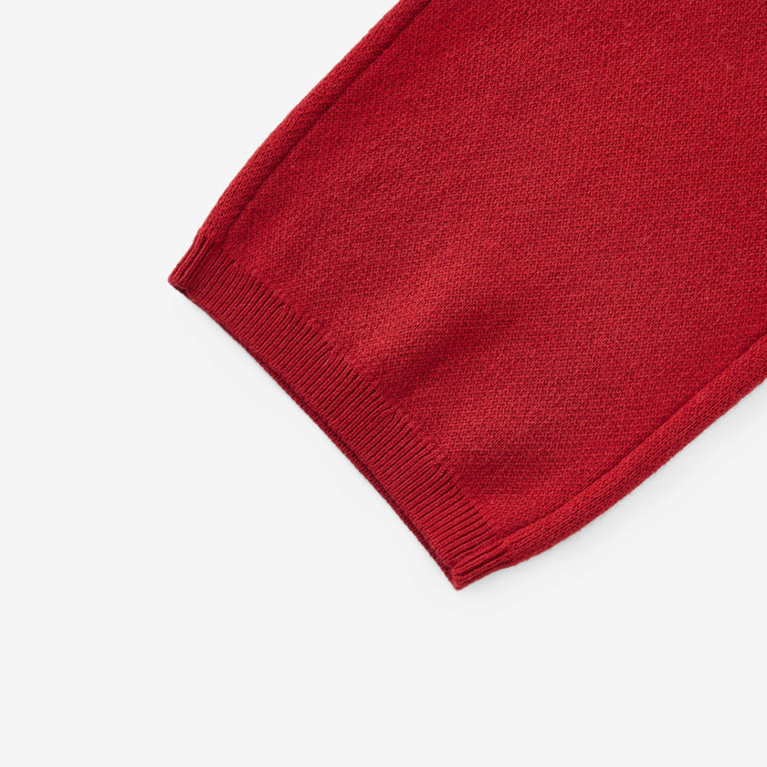 Maroon Knit Pants