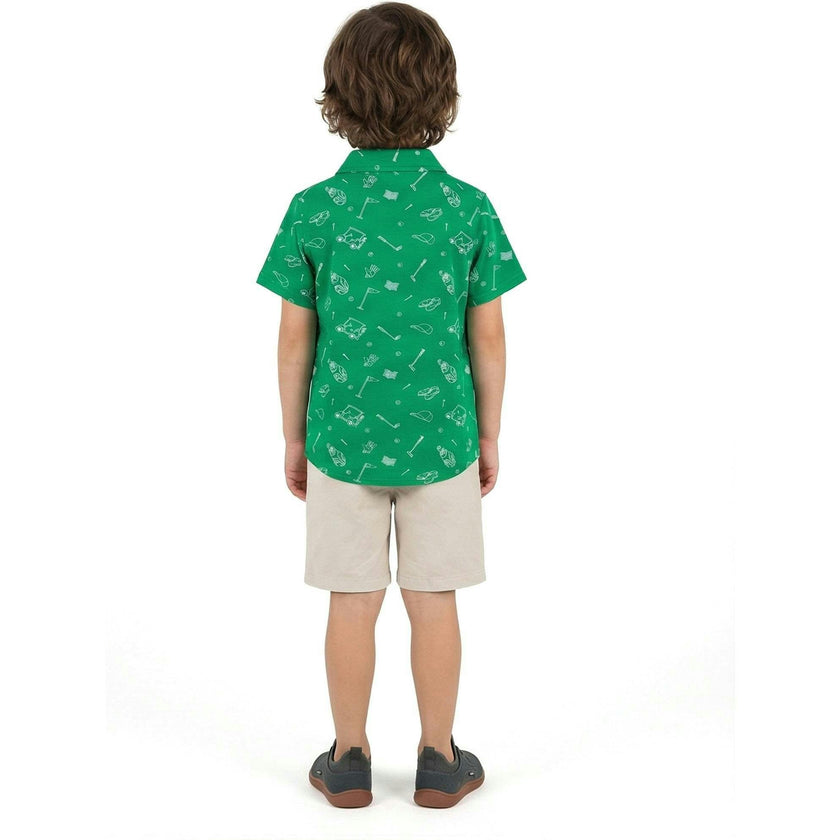 Boys Knit Buttondown | Gone Golfing