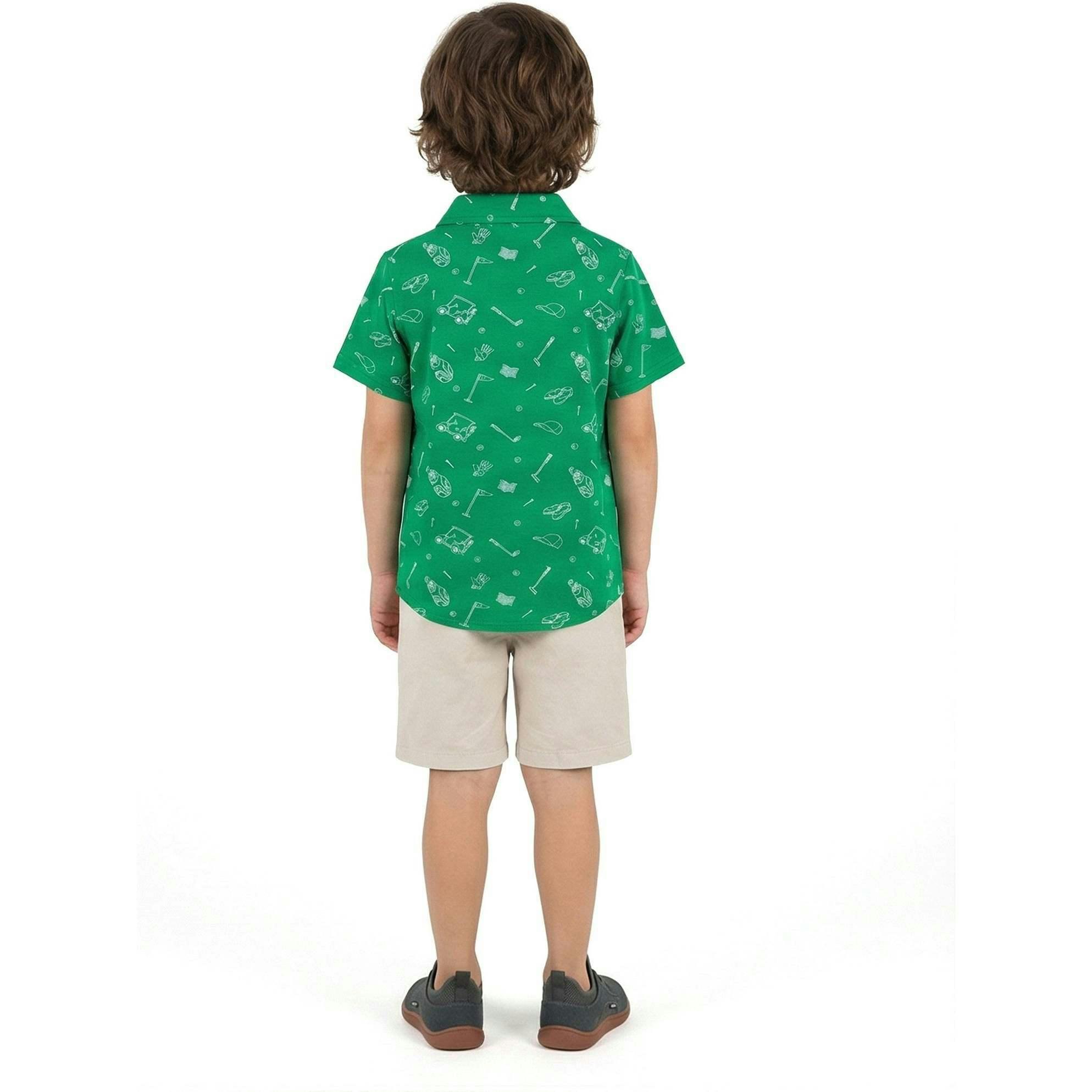 Boys Knit Buttondown | Gone Golfing