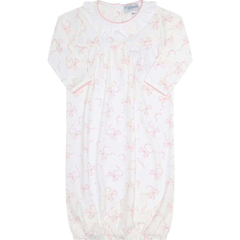 Charming Bows Print Gown