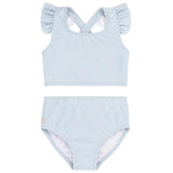 girls luna ruffle two piece swimsuit