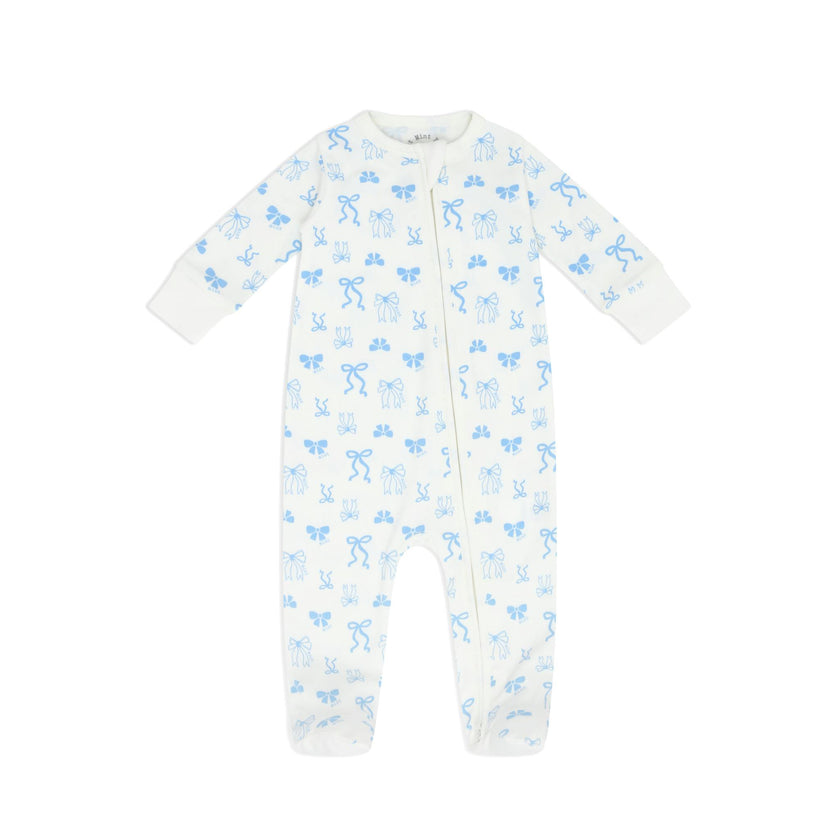 Coquette Zip-up Baby Bodysuit