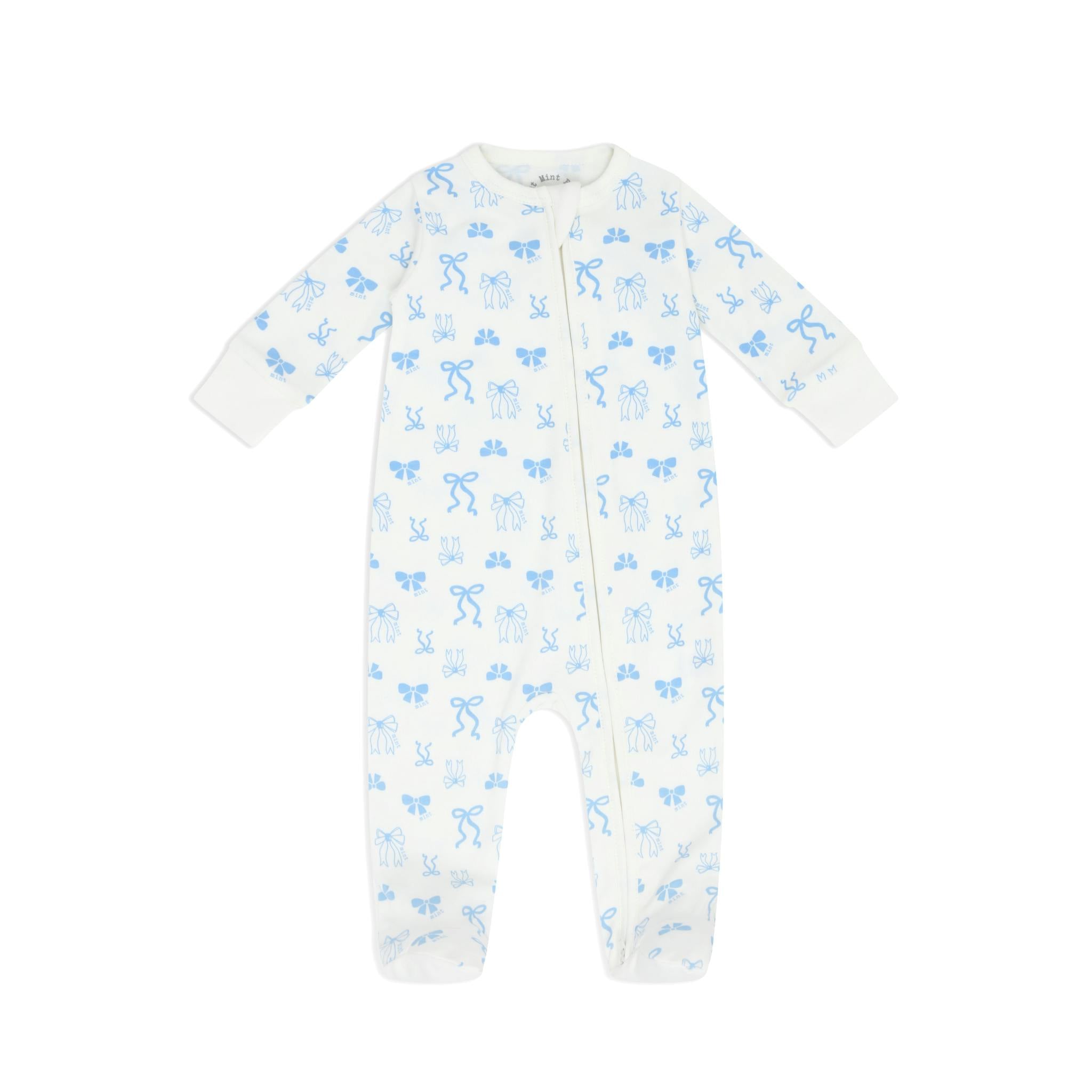 Coquette Zip-up Baby Bodysuit