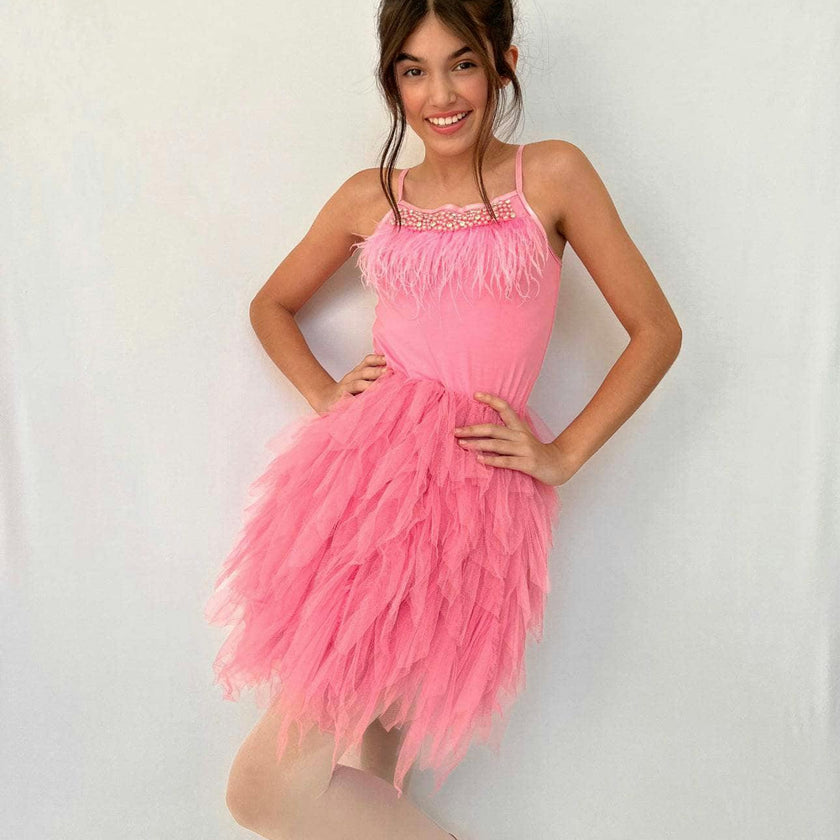Pink Diamonds and Pearls Dress Pink