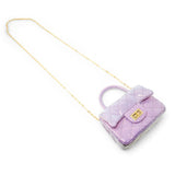 Classic Sparkle Top Handle Handbag