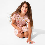 Friends: You're My Lobster Bamboo Girls' Short Sleeve Dress