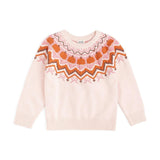 Pumpkin Fair Isle Sweater
