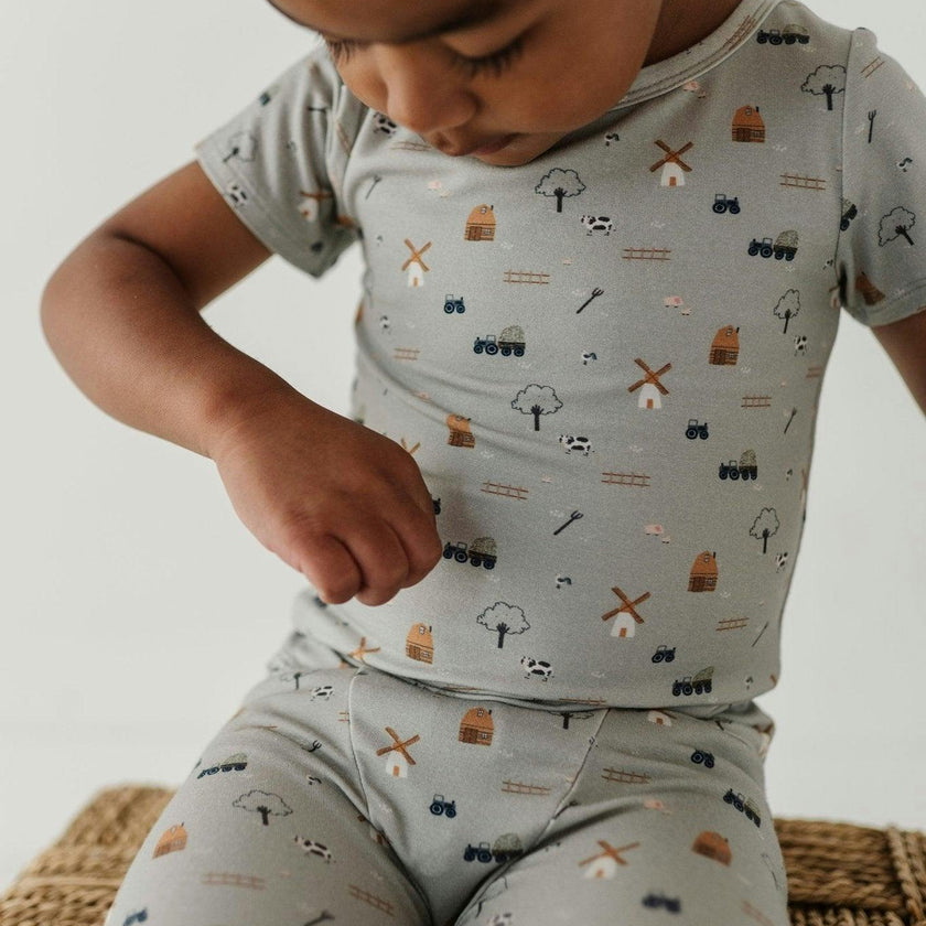 Short Sleeve Lounge Set