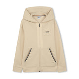 Beige Trim Detail Tracksuit