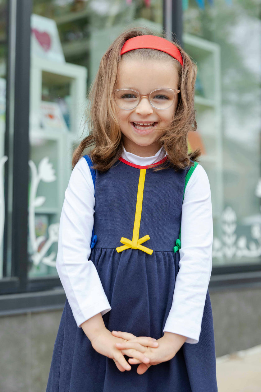 Pique Knit Jumper with Bows