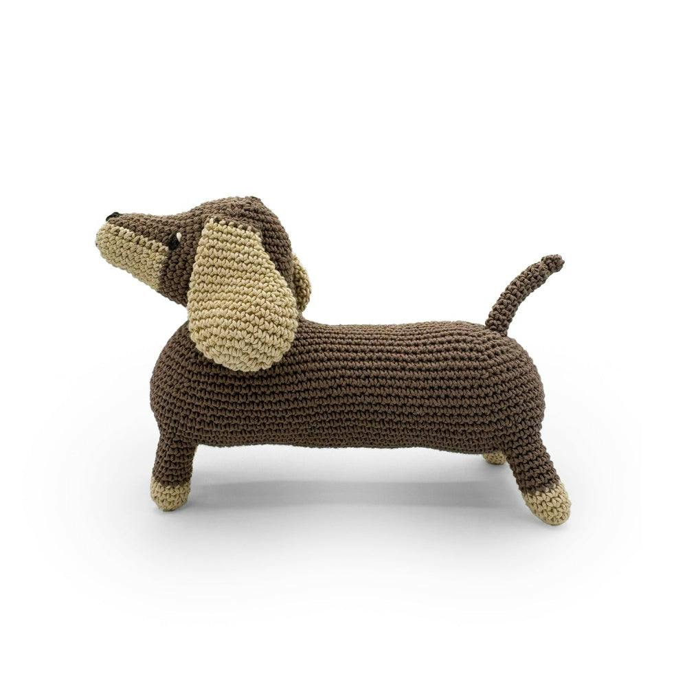 Dachsund Doll 100% organic cotton