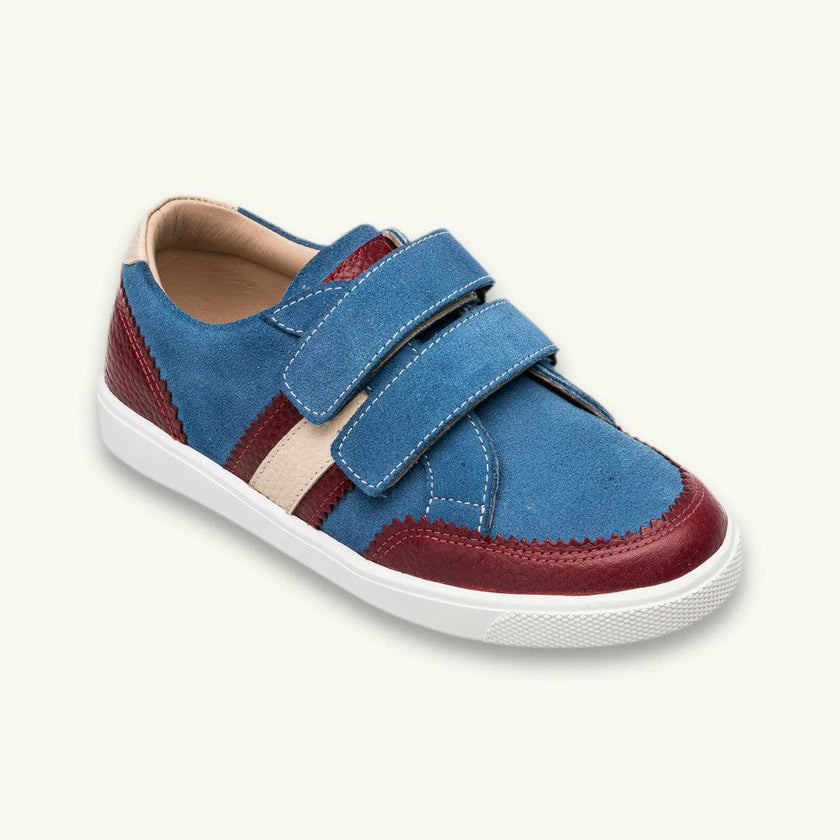 Marti Sneaker | Denim Blue Suede