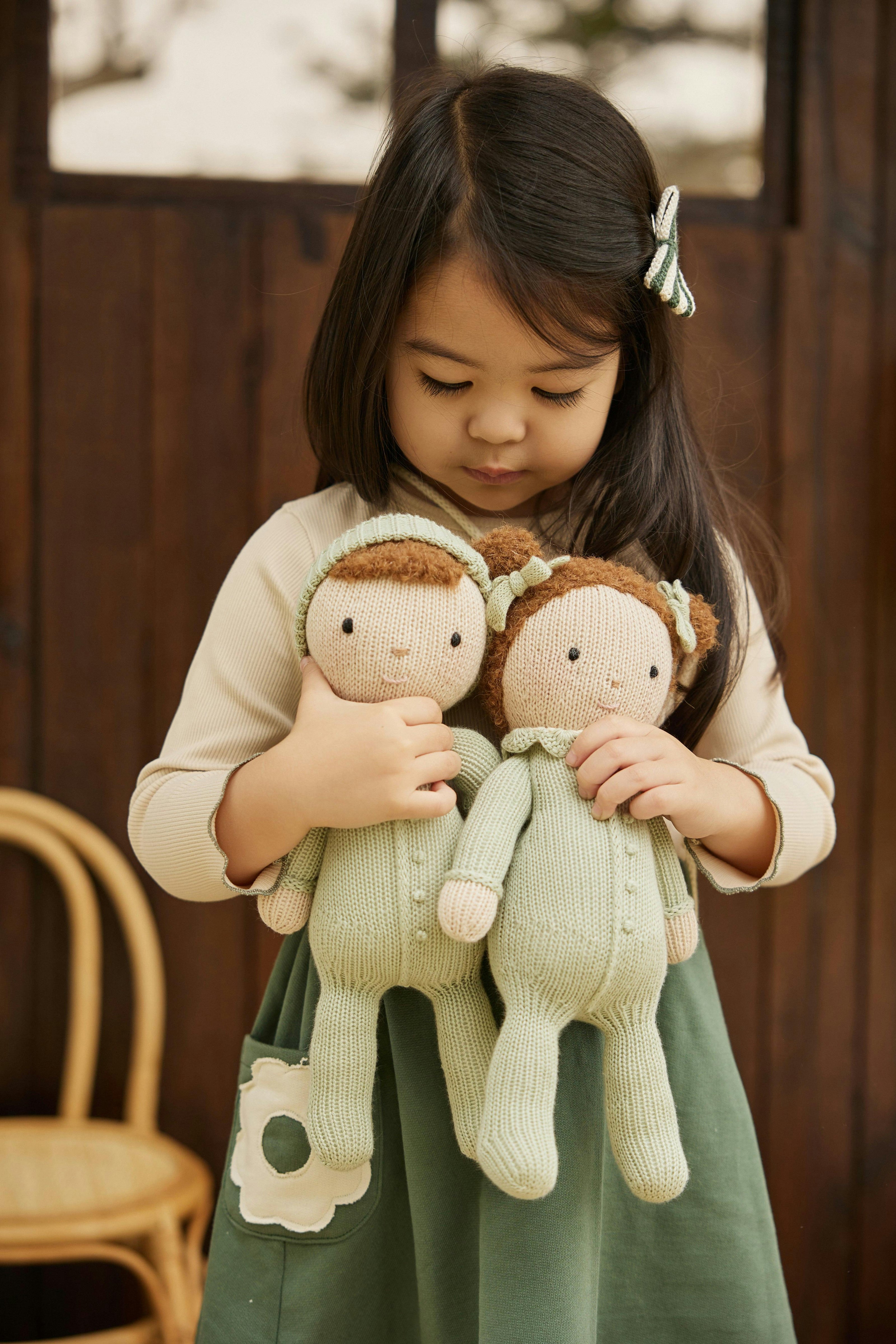 Baby Liam doll light green 11