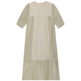 Maxi Dress with Lace Trim