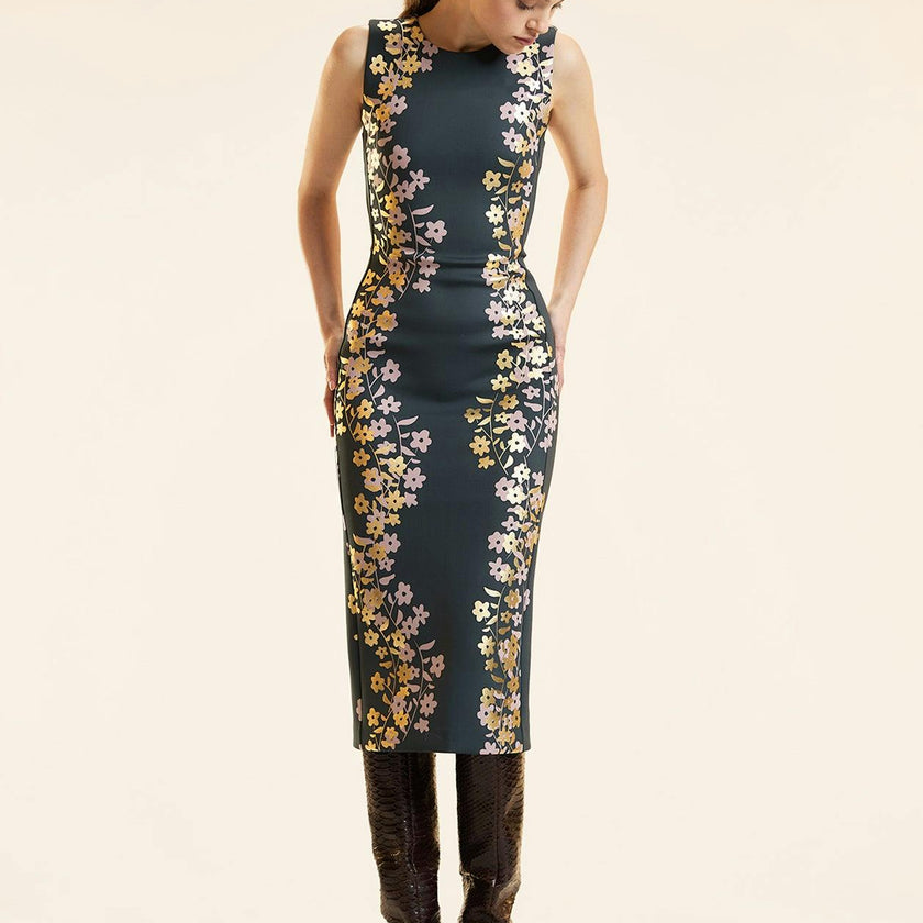 Sleeveless Bonded Dress