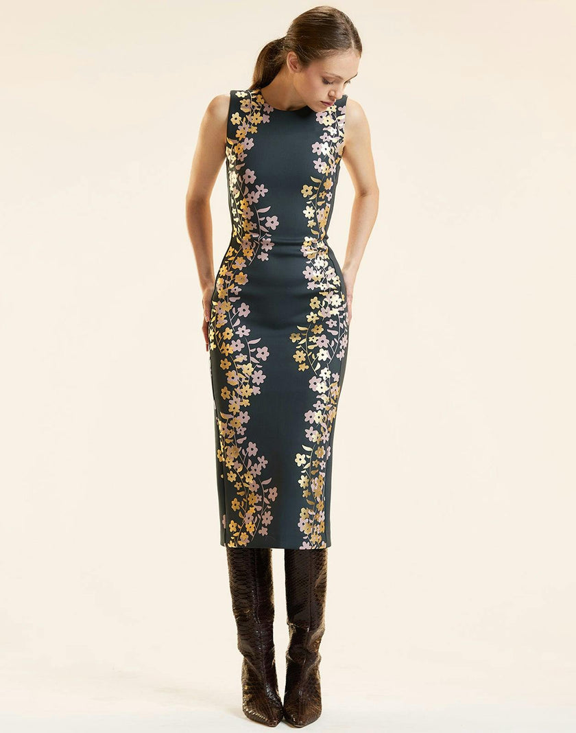 Sleeveless Bonded Dress