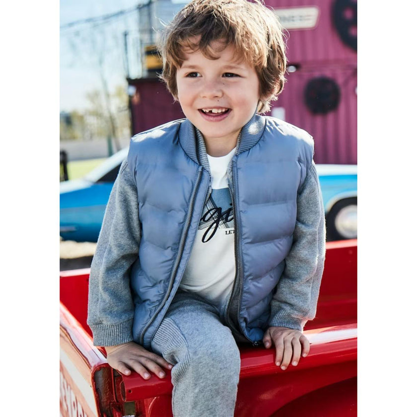 Boy Lightweight Quilted Vest