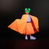 Jr Star Green Glow Cape