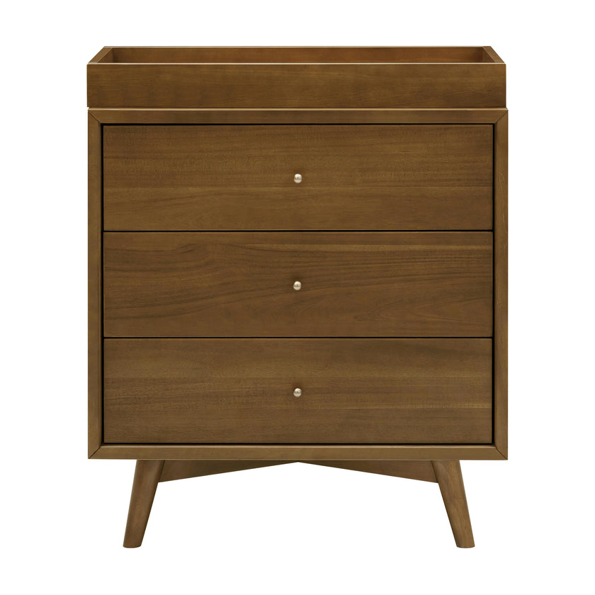 Universal Removable Changing Tray in Natural Walnut