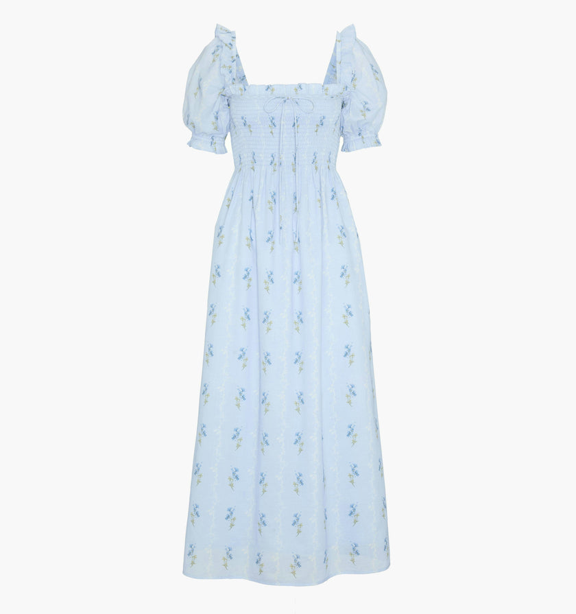 The Scarlett Nap Dress - Bluebell Waltz