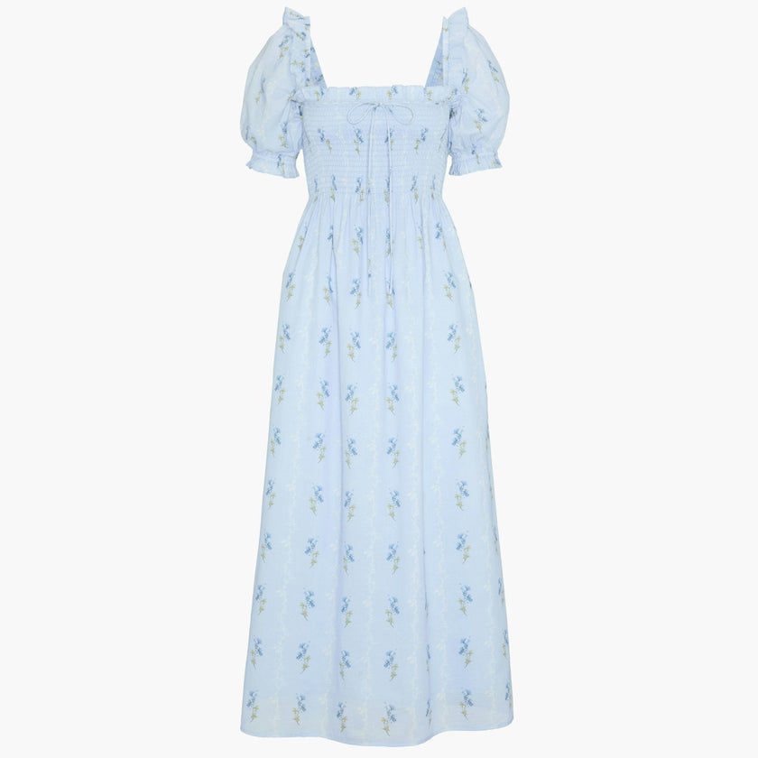 The Scarlett Nap Dress - Bluebell Waltz