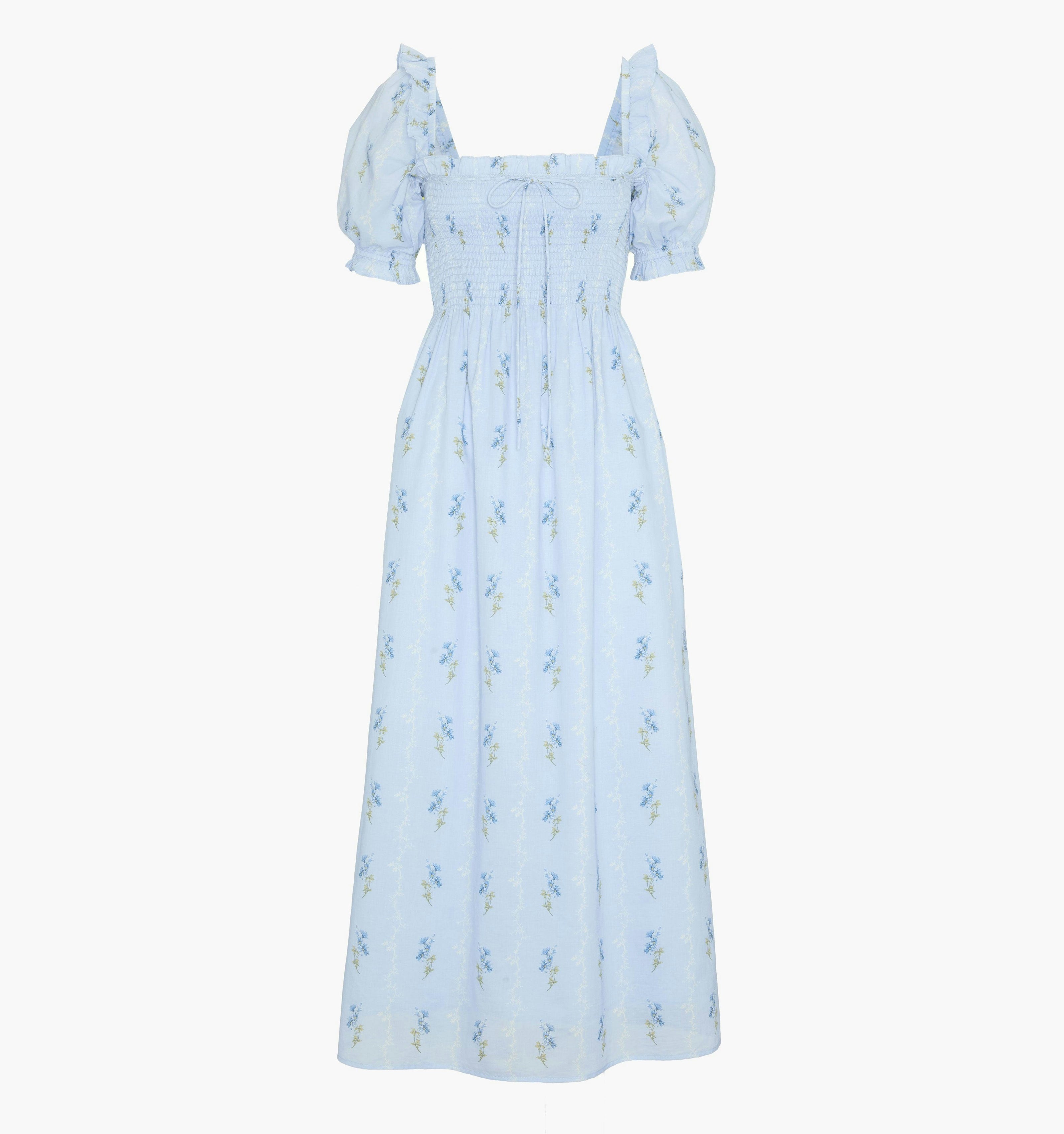 The Scarlett Nap Dress - Bluebell Waltz