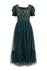 Adara Dress in Green