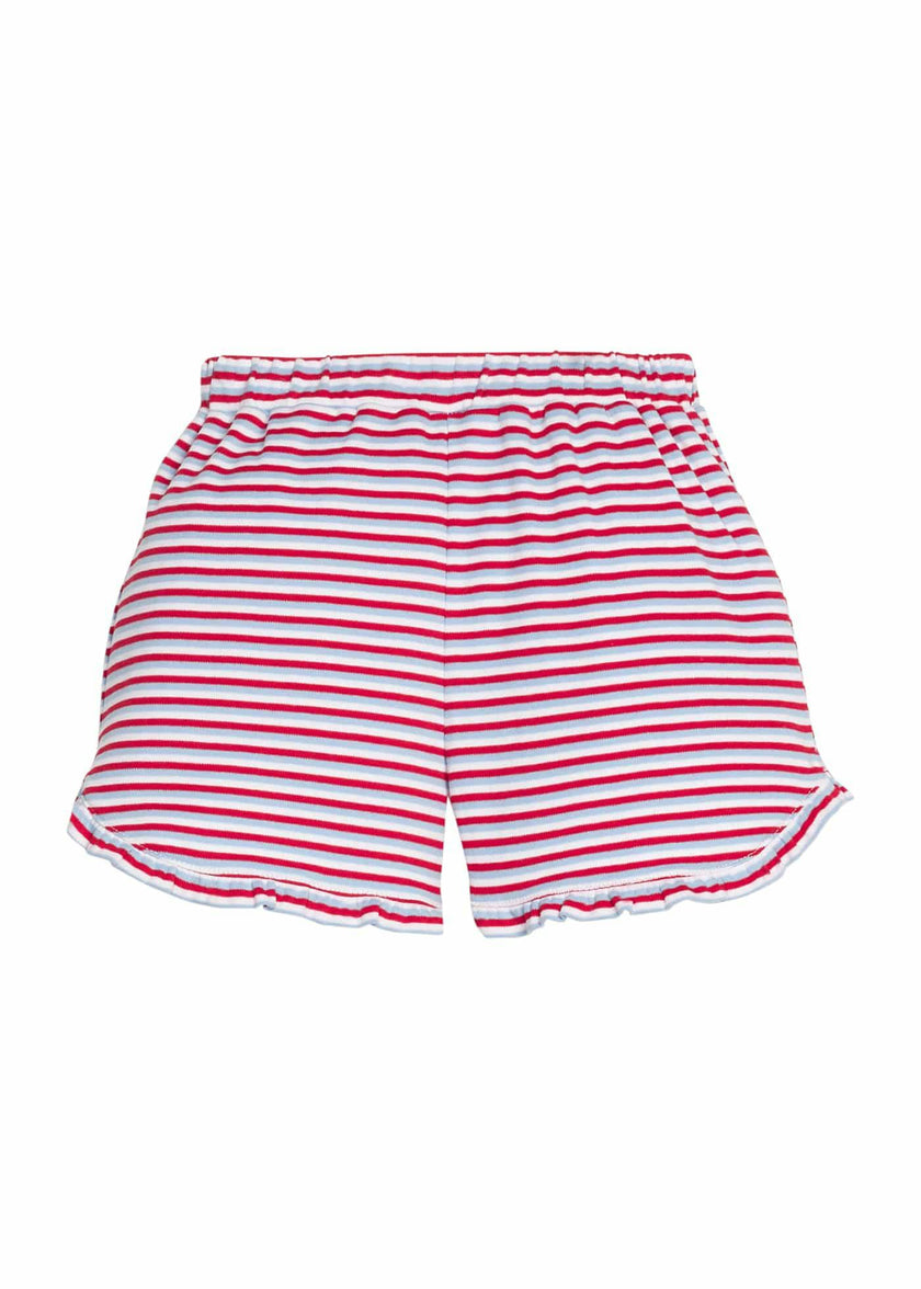 Tulip Knit Short - Americana Stripe