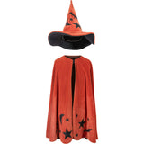 Autumn Embers Wizard Cape and Hat