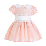Light Pink Odette Bow-Back Dress